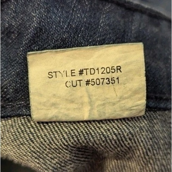 Anthropologie Level Ninety Nine Women's 8 Blue Jean Cuffed Shorts Low Rise Y2K - Picture 10 of 10
